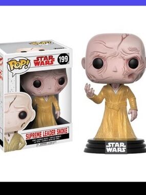 Funko Pop! Supreme Leader Snoke Gold Robe Vinyl Figure The Last Jedi NEW